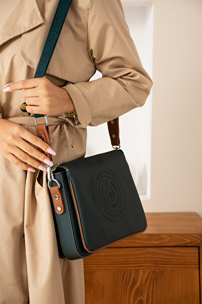 Just Polo Orta Boy Kalın Askılı Günlük Çapraz Çanta Kadın Omuz Çantası 6006 K...