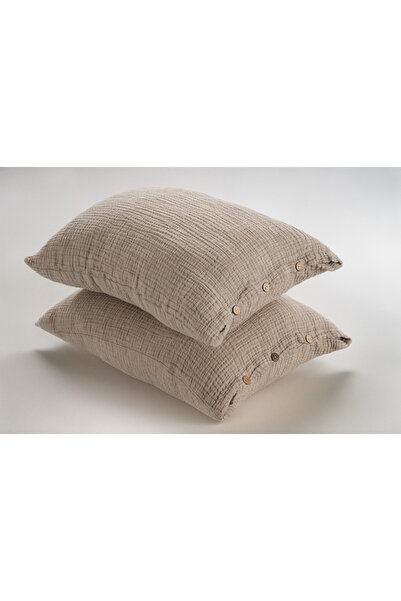 luxtex Față de pernă din muselină cu 4 straturi 50 x 70 CM (2 bucăți)