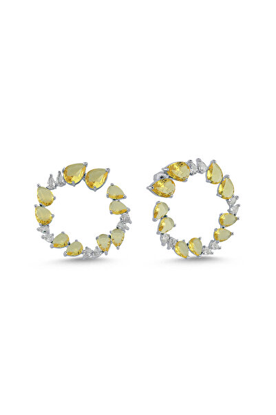 Merano Design Baisse Sarı Küpe