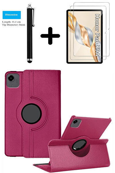 TEKNETSTORE حافظة لهاتف Honor Pad X9A مقاس 11.5 بوصة، مجموعة أقلام حماية للشا...