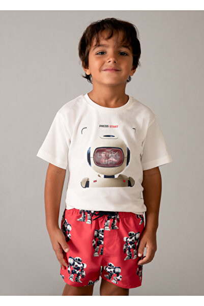 MAYORAL Tricou cu imprimeu Fligran pentru băieți