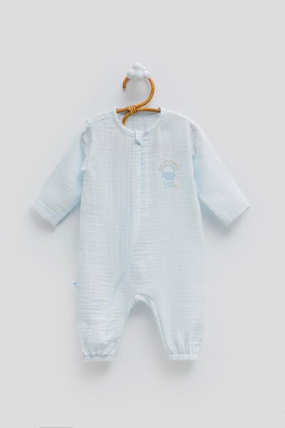 Caramell Sicilia Muslin Jumpsuit Men's Blue