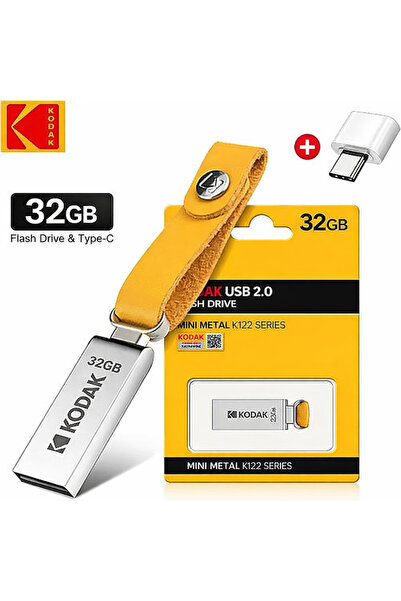 Kodak ذاكرة يو إس بي معدنية 32 جيجابايت 2.0 (K122)