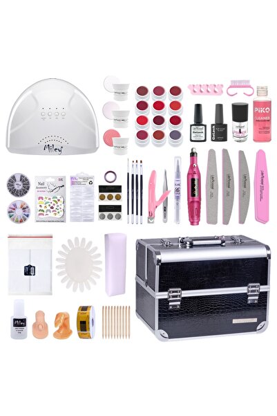 Lila Rossa Gel nail kit, Gel Collection, + uv led lamp + 12 color gel + Snake...