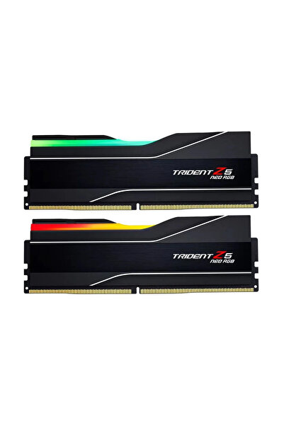 G Skill ذاكرة الوصول العشوائي GSkill Trident Z5 Neo RGB باللون الأسود بسعة 96...