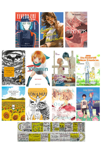 Gerekli Şeyler Yayıncılık One Shot (Tek Ciltlik) Mangalar 11'li Set /Elveda E...