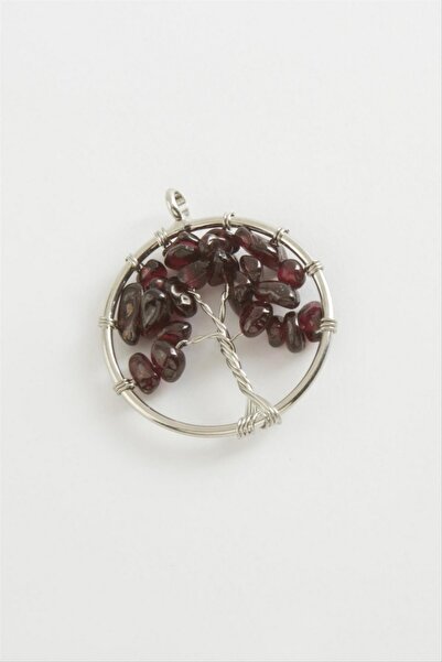 ZERO LAND Storozal Agate Natural Stone Pendant (141518) - Purple