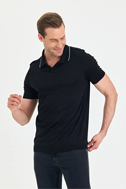 Wellalux Polo Collar Short Sleeve Men's T-Shirt – Modern and Timeless Elegance