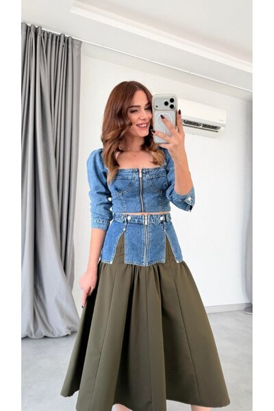 auzou eveil Women's Bustier Skirt Set New Model