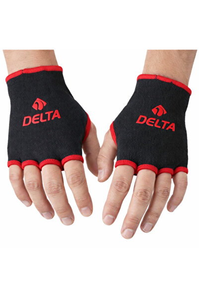 Delta BOKS ELDİVENİ İÇLİĞİ - HAND 5 - SİYAH&KIRMIZI -BOKS-FİTNESS-CROSSFİT