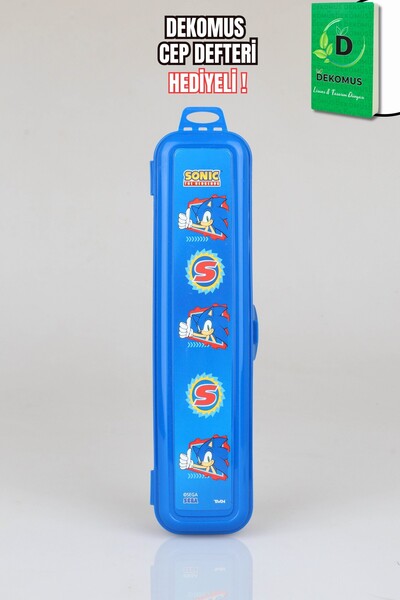 Sonic "DEKOMUS CEP DEFTERİ HEDİYELİ" LİSANSLI YENİ SEZON KALEM KUTUSU