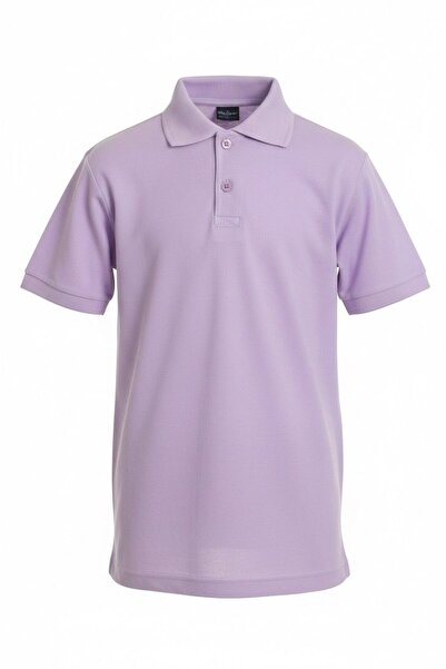 Bonnie Clyde Unisex Παιδικό Μπλουζάκι με Κοντό Μανίκι και Γιακά Πόλο σε Λιλά ...