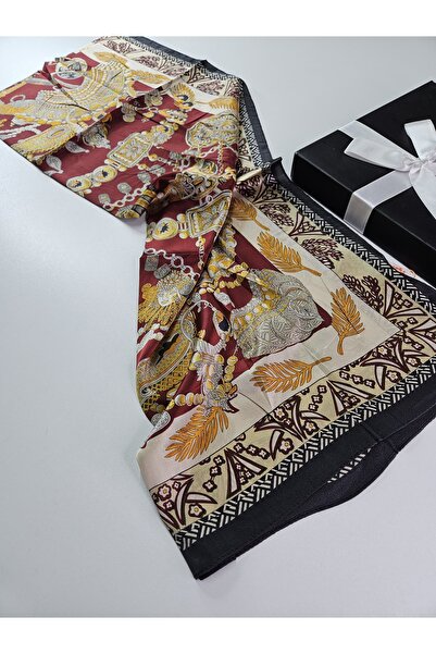 tomrisboutique Luxury Voile Silk Shawl Hijab Foulard Scarf Shawl H Pattern 70...