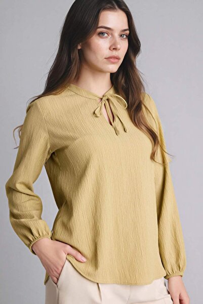 DeFacto Waffle Textured Blouse H0491Ax26Sp