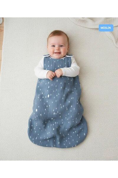 PAMUK HANIM MÜSLİN 1,0 tog Torba Baharlık,Yazlık kız-erkek Çocuk kolsuz mevsi...