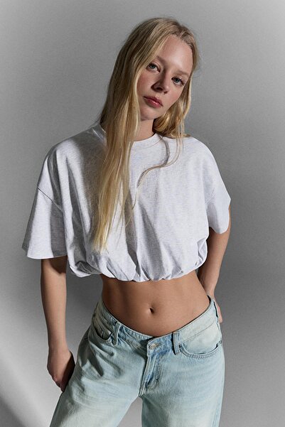 Bershka Kısa kollu balon tişört