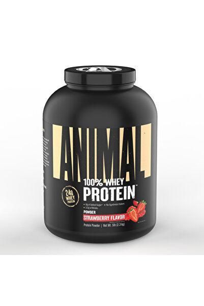Universal Animal, 100% Whey Protein 2.3kg Çilek Aromalı