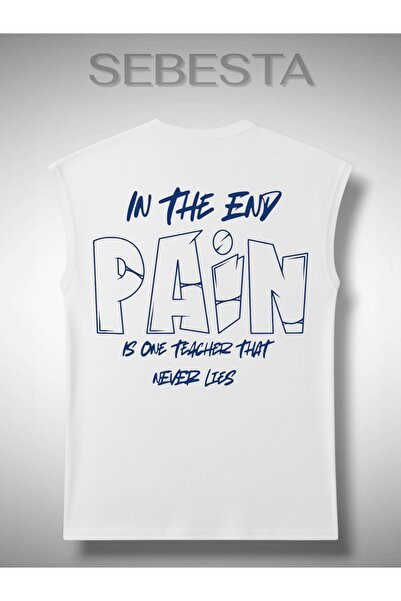 Sebesta Fashion Pain Printed Cotton 0 Collar Premium Oversize Sports Top