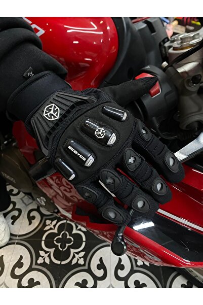 Scoyco FİBBA Mx14 Siyah Motorcu Eldiveni
