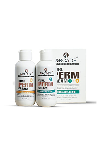 Arcade Perma İlacı set ( 1 numara ve Nötralizatör) 110 ml Normal saçlar için