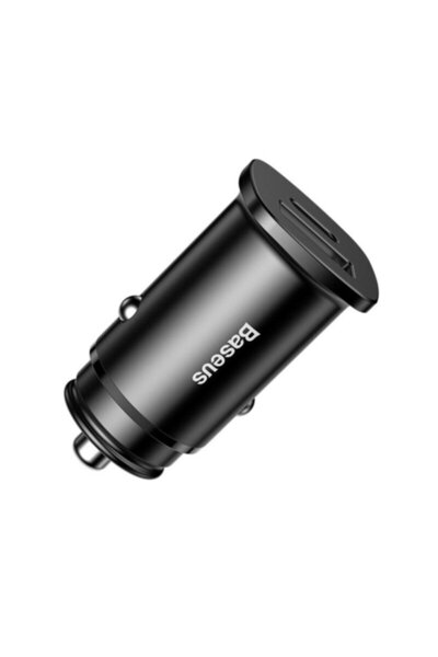 Baseus Încărcător auto USB tip C Baseus, negru, CCALL-AS01