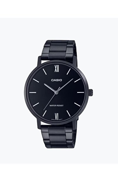 Casio Men's Analog Watch with Black Dial