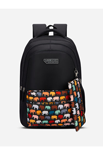 Lavie By Styli Tusker Backpack with Pencil Pouch 36L 19Inches