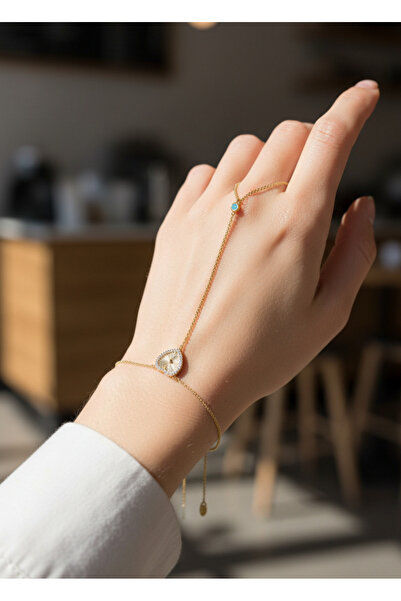 BİJU YILMAZ قلب من الذهب الفاخر مع حجر شاهمران - 26shm61