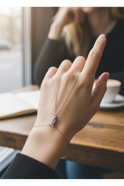 BİJU YILMAZ Vip silver stone design shahmeran - 26shm44