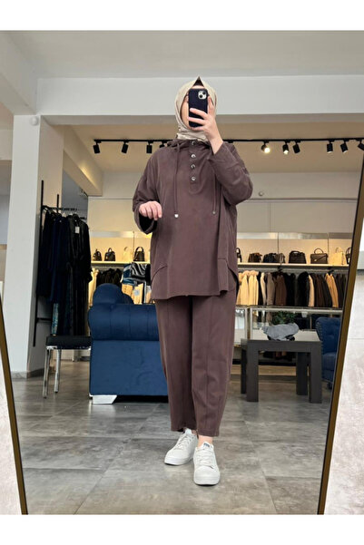 My Magazin Women's Tunic Pants Cotton Set 7416