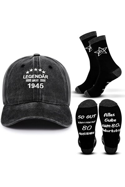 SATINIOR Σετ δώρου γενεθλίων 2 τεμαχίων για άνδρες