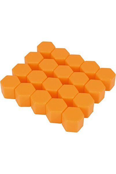 X AUTOHAUX 20 x Silicone Wheel Nut Covers for Car, 19 mm, Anti-Dust Caps