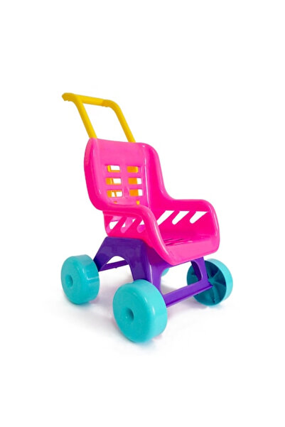 Dorex Carucior pentru fetite cu buzunar, roz 48 cm