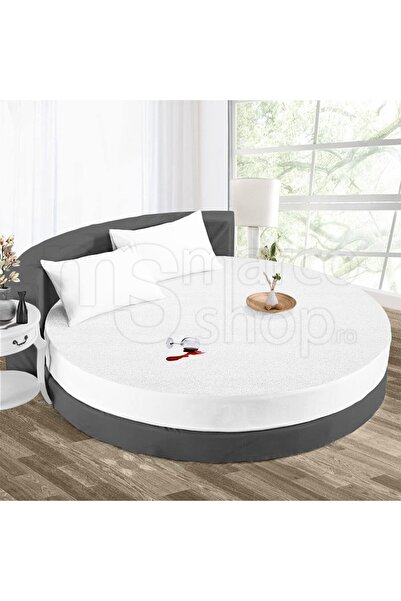 OEM Set of round bedspreads 230 cm diameter + 2 Pillow 50x70cm