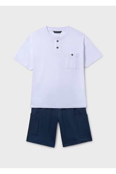 MAYORAL Boy's T-Shirt and Shorts Set 6686