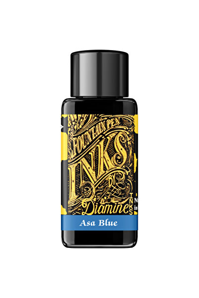 Diamine Sticlă de cerneală de 30 ml - Albastru Asa
