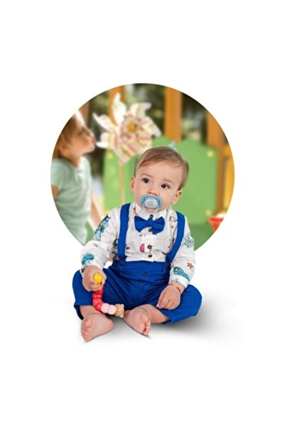 Dodi Christening Boy's Christening or Event Costume - Cotton Shirt, Electric ...