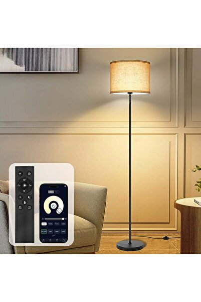 Generic مصباح أرضي طويل من بيرفين - مصباح أرضي بتصميم نورديك مناسب لغرفة المع...