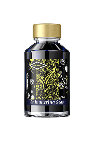 Diamine Shimmering Ink Bottle 50 ml - Shimmering Seas