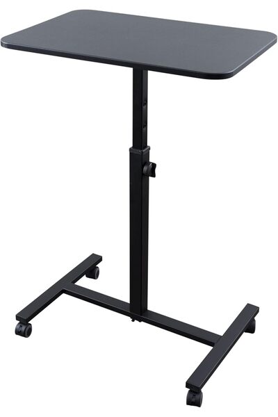 Generic Single Column Standing Desk | Laptop Stand - Small and Cost-Effective...