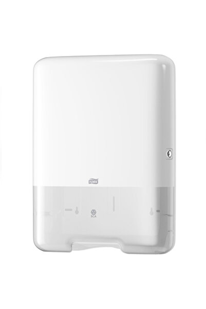 TORK Dispenser prosoape hartie pliata, Singlefold Alb H3