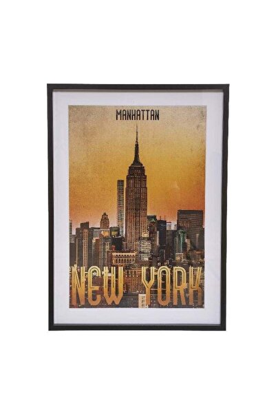 Generic إطار ملصق جداري مزخرف سهل التعليق، متعدد الألوان، مقاس 52 × 72 سم