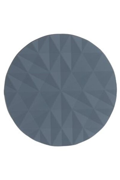 SHOPIENS Gray PVC Cup Holder with Diamond Pattern Ø10 cm