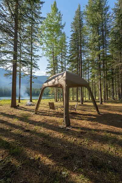 Onetick 4 Mevsim Modüler Kamp Çadırı - Gölgelik Tente – Su Geçirmez Büyük Ail...