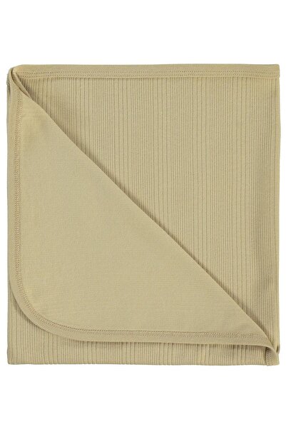 Civil Baby بطانية مزينة بالملصقات - بني قياسي