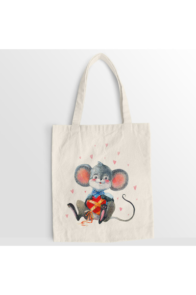 Kartier Cute Mice canvas bag