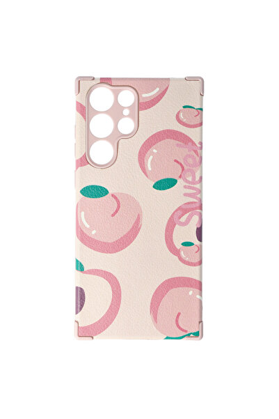 SEP Husa TPU Leather Frosted Samsung Galaxy S22 Ultra Peach