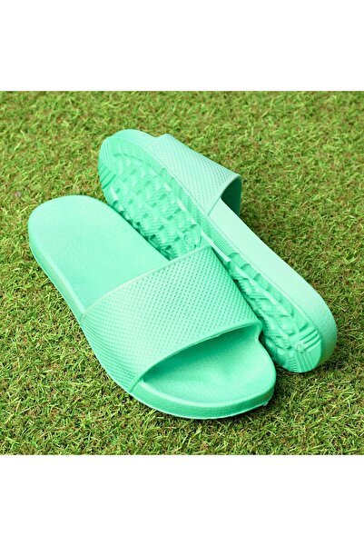 Flame Women's Rubber Flat Open Toe Slippers, F9008