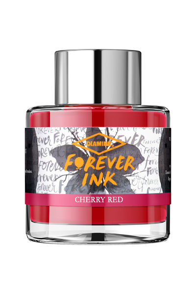 Diamine Sticlă de cerneală Forever Ink 50 ml - Roșu cireș