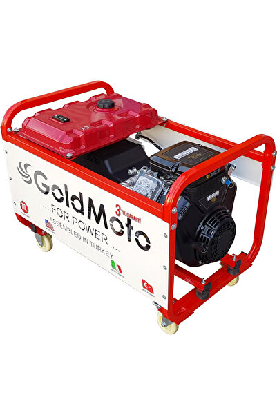 gold moto GoldMoto GM12BJBS Benzinli Jeneratör 11.8kVA Monofaze Marşlı